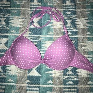 Purple Polka Dot Bikini